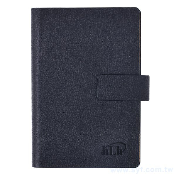 48K簡約高雅工商日誌-磁扣式活頁筆記本-可訂製內頁及客製化加印LOGO