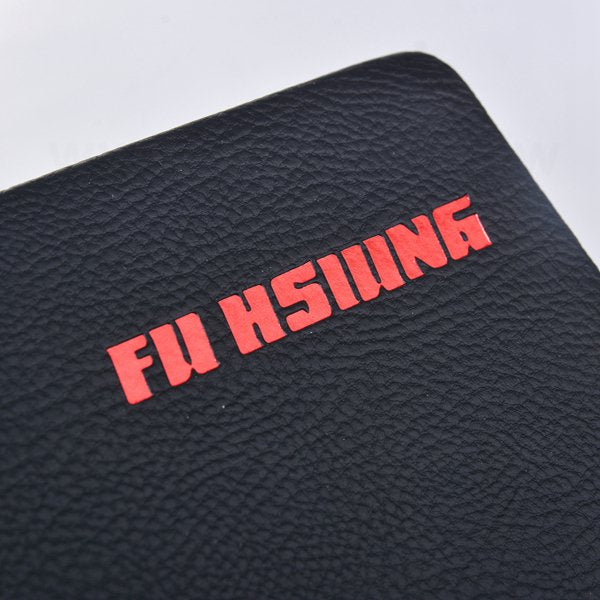 25K時尚精緻logo燙金PU筆記本