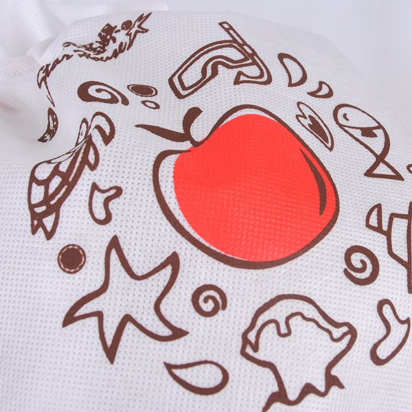 不織布手提束口船型袋