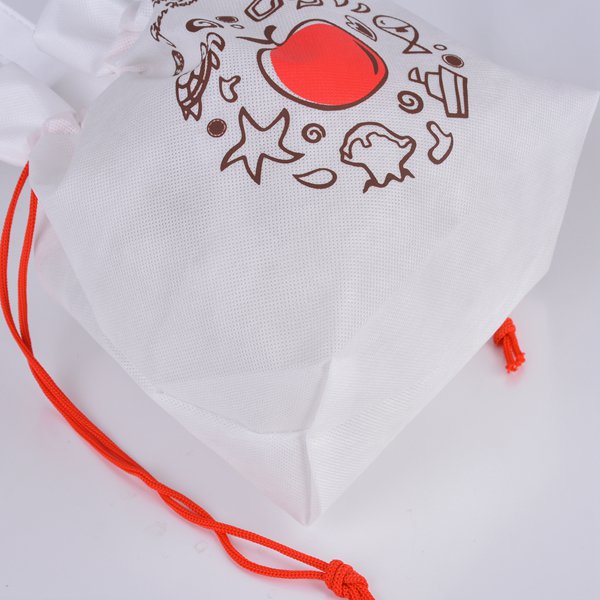 不織布手提束口船型袋