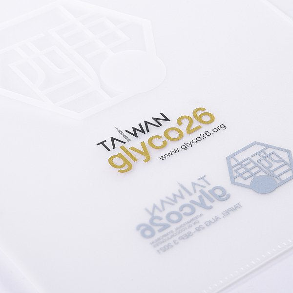 A4單層L夾0.4mm-磨砂局部白墨