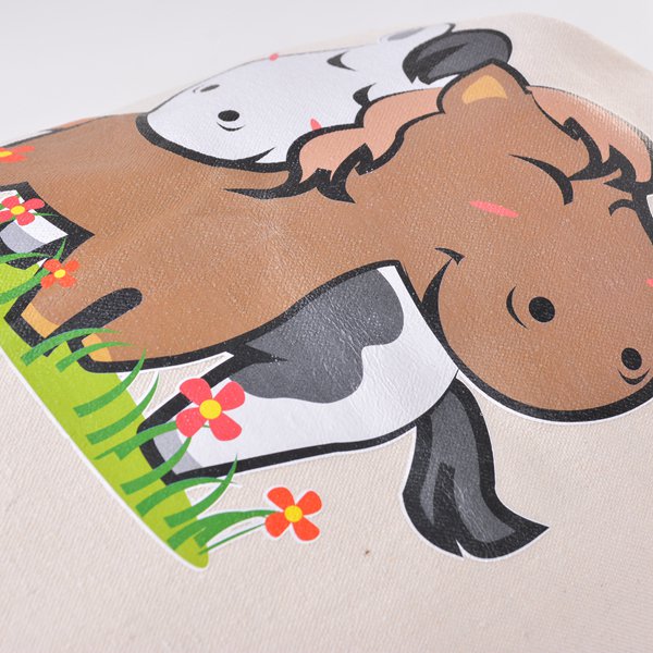 帆布平面束口後背包