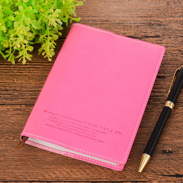 48K簡約時尚典雅壓紋工商日誌