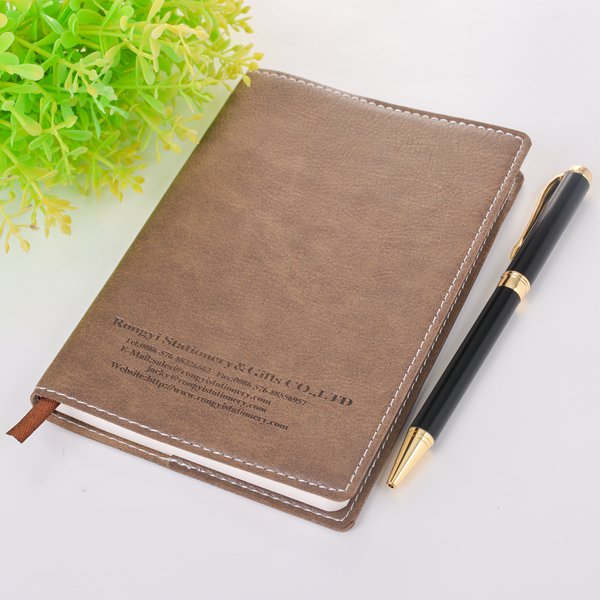 48K簡約時尚典雅壓紋工商日誌