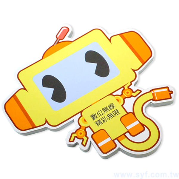 造型便利貼-內頁30張彩色印刷-封面單面彩色亮膜-N次貼