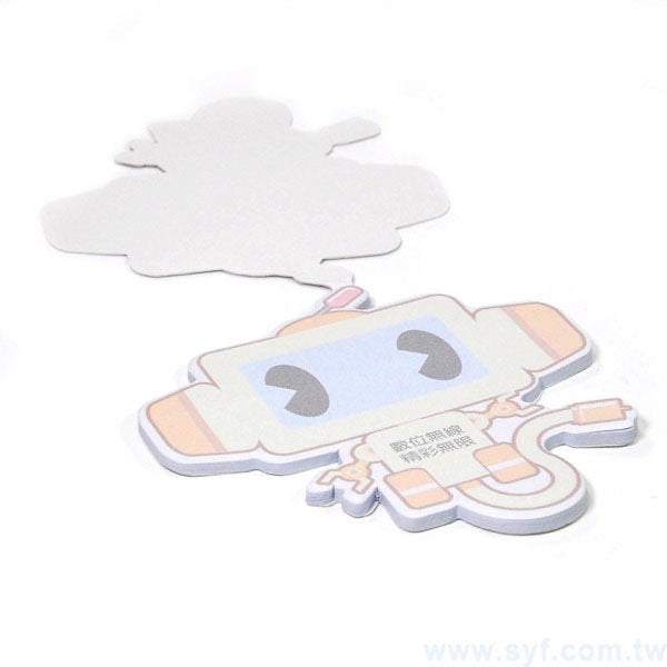 造型便利貼-內頁30張彩色印刷-封面單面彩色亮膜-N次貼