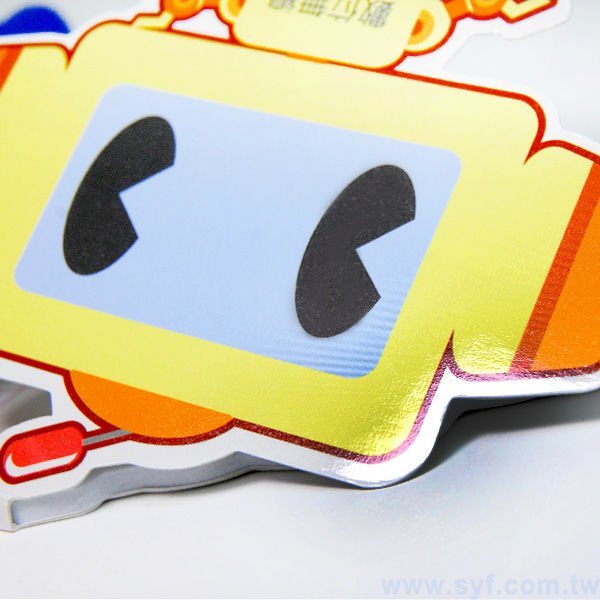 造型便利貼-內頁30張彩色印刷-封面單面彩色亮膜-N次貼