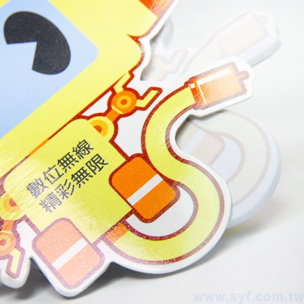 造型便利貼-內頁30張彩色印刷-封面單面彩色亮膜-N次貼