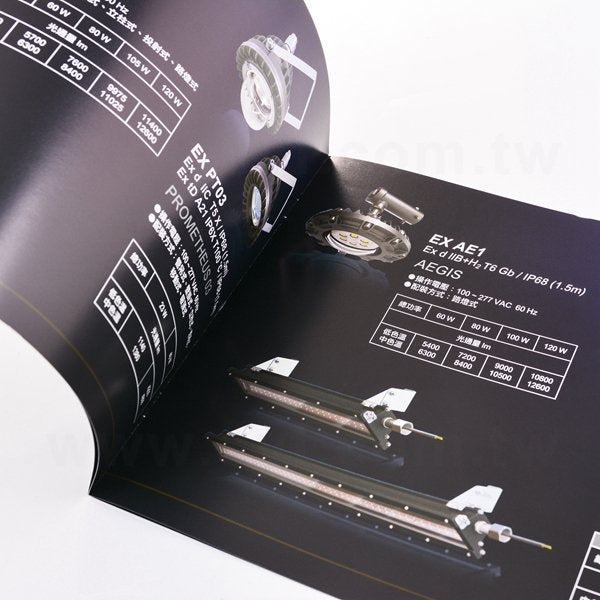 250P銅西雙面彩色印刷單面霧膜