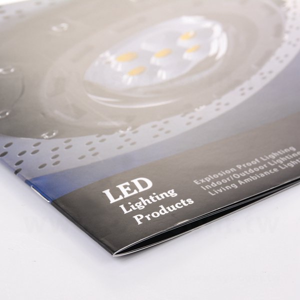 250P銅西雙面彩色印刷單面霧膜