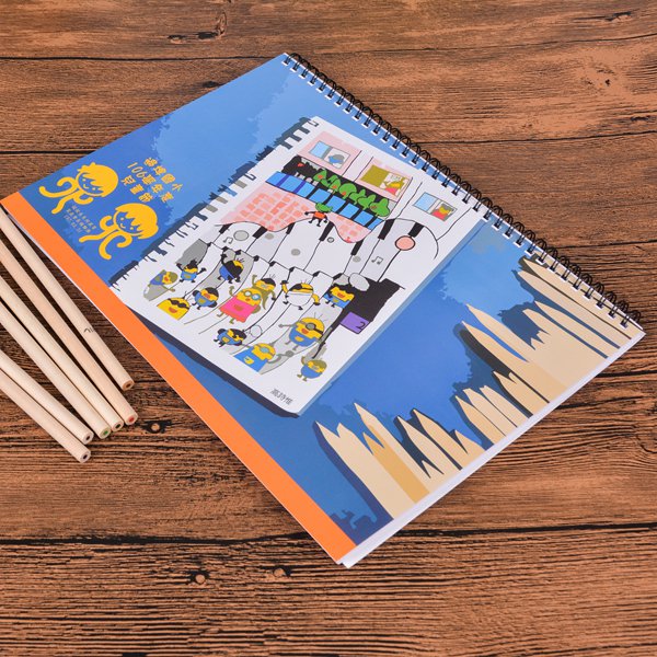 精裝環裝彩繪本