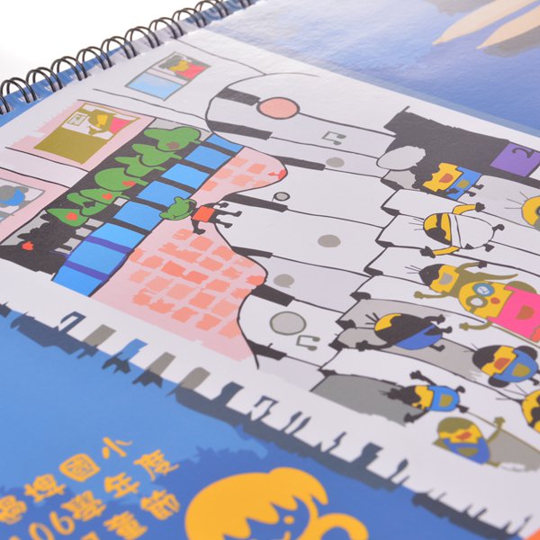 精裝環裝彩繪本