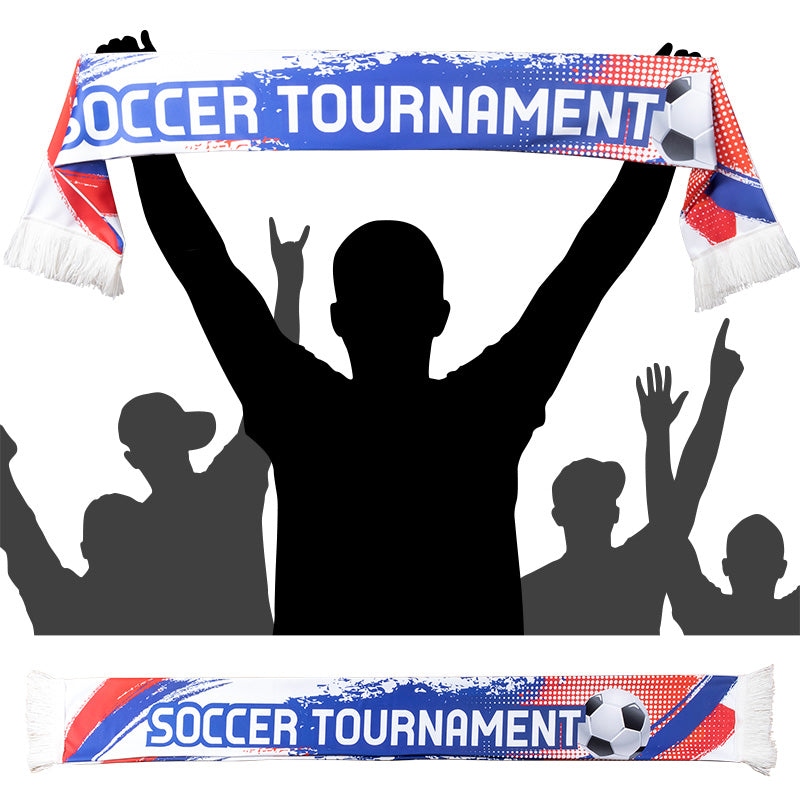 流蘇圍巾-120x15cm聚酯纖維-雙面彩色印刷