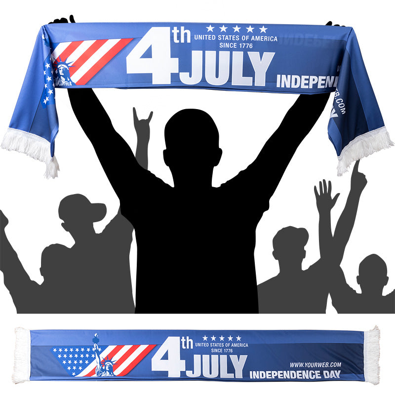 流蘇圍巾-135x20cm聚酯纖維-雙面彩色印刷