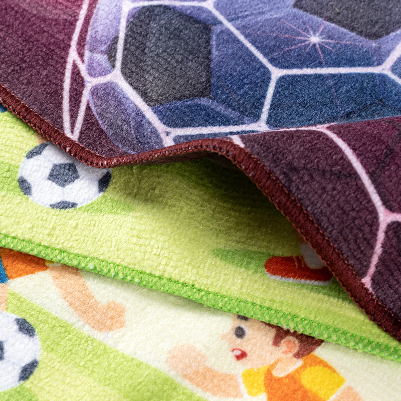 流蘇圍巾-100x15cm本白毛巾布-雙面彩色印刷