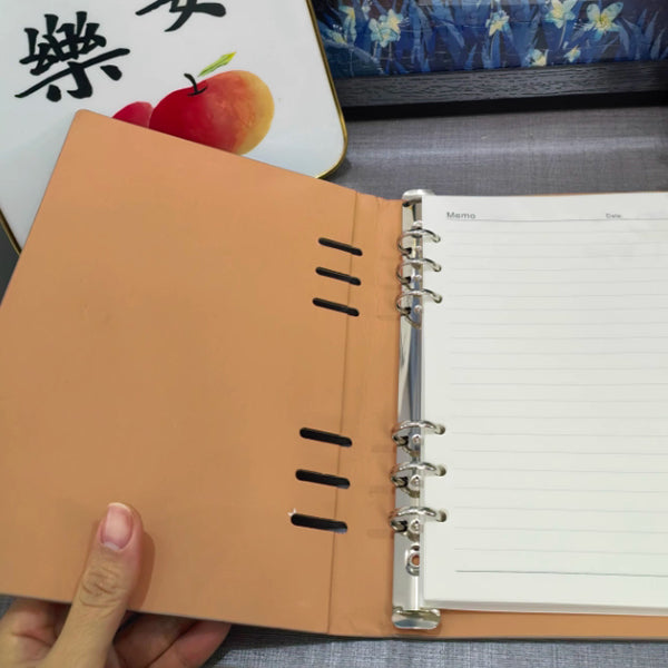 A5六孔活頁本-客製化工商日誌