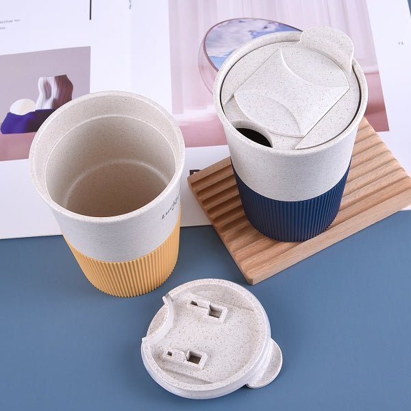 隨身小麥材質咖啡隨行杯