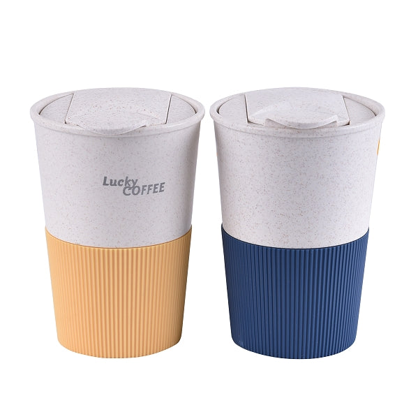 隨身小麥材質咖啡隨行杯