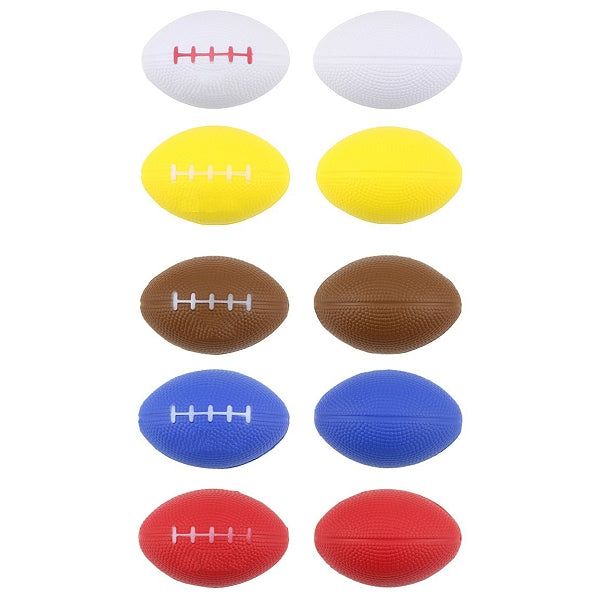 壓力球-中彈PU減壓球/橄欖球造型發洩球-可客製化印刷log