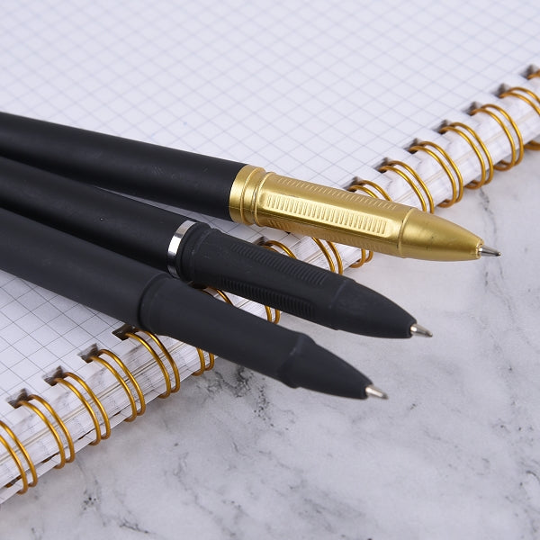 廣告筆-霧面半金屬防滑筆管禮品-單色中性筆-採購批發製作贈品筆