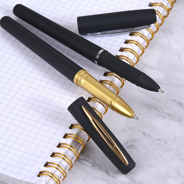 廣告筆-霧面半金屬防滑筆管禮品-單色中性筆-採購批發製作贈品筆