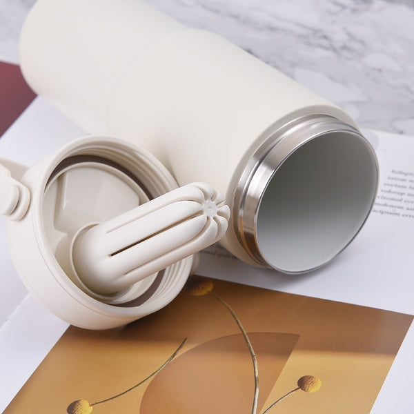 735ml大容量陶瓷內膽保溫杯-車用冰壩杯