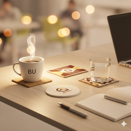 客製化杯墊:高CP值的禮贈品首選!