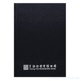 25K燙銀柔纹皮筆記本
