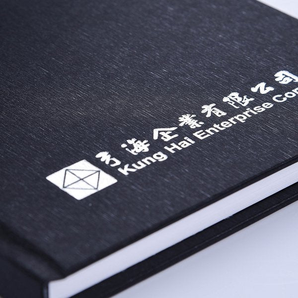 25K燙銀柔纹皮筆記本