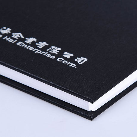 25K燙銀柔纹皮筆記本