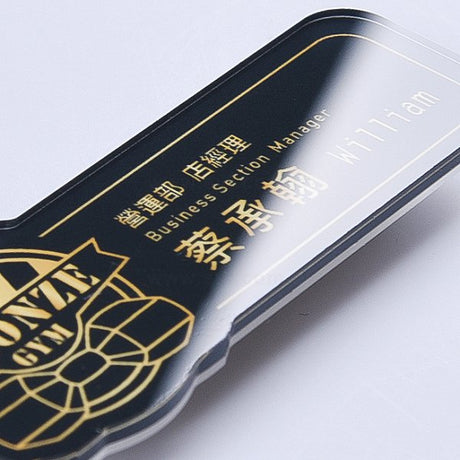 造型別針胸牌