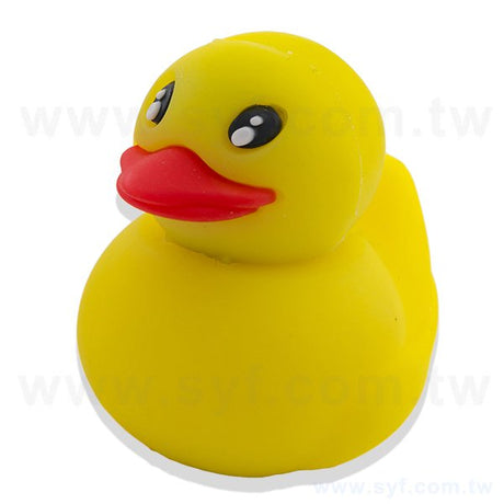 隨身碟-造型USB禮贈品-黃色小鴨矽膠隨身碟-客製隨身碟容量-採購訂製推薦禮品