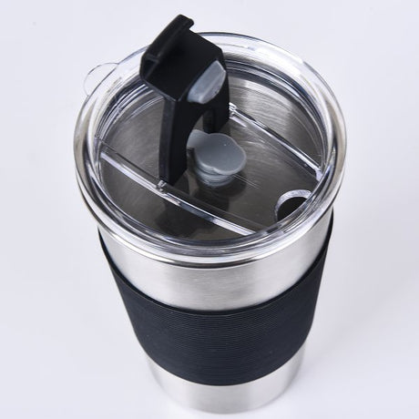 500ml不鏽鋼吸管杯
