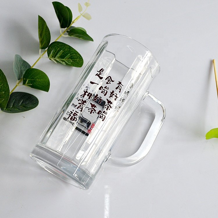 300ML冷變色杯玻璃啤酒杯