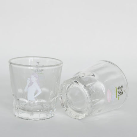 100ml冷變色迷你雙層玻璃酒杯
