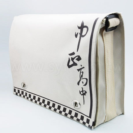 【學校大書包】36x25x11cm特多龍布料-單面單色網版印刷