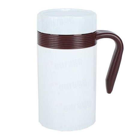 雙層真空保溫杯-450ml握把高品質不銹鋼杯