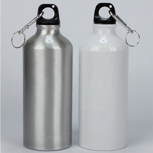 鋁製保溫杯-600ml旋轉式登山扣運動水壺