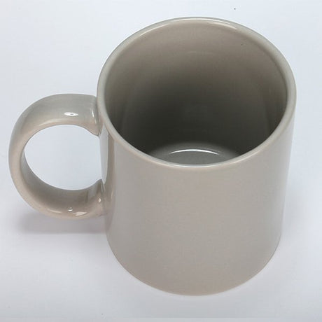熱昇華馬克杯-300ml灰色陶瓷塗層