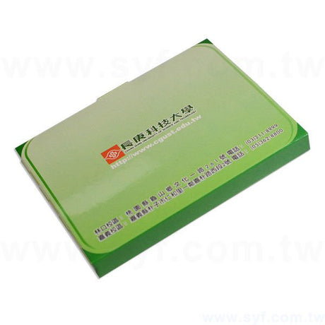三折式封卡便利貼-三合一N次貼各30張彩色印刷-封面雙面彩色上亮膜