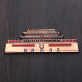 中國著名建築金屬冰箱貼