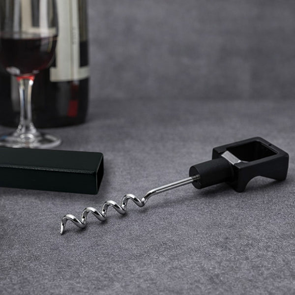 塑料T型螺旋式紅酒開瓶器-啤酒金屬片兩用開瓶器