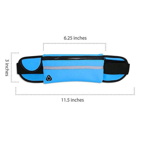 潛水布運動耳機孔腰包