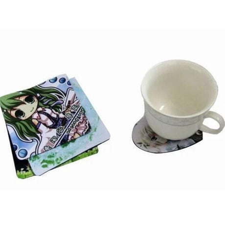 佳績布橡膠杯墊9*9cm 