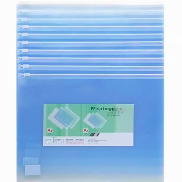 磨砂防水PVC拉鍊文具袋