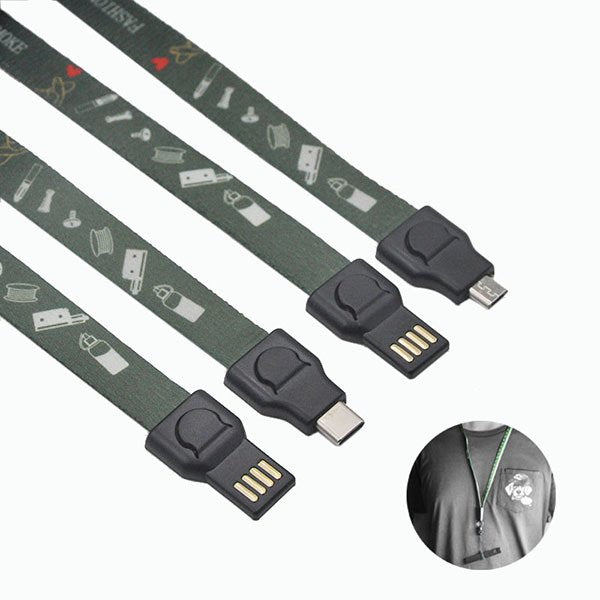 識別證帶款電子煙USB數據線-Type-c