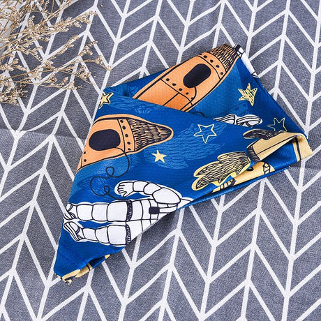 雙層全彩涼感頭巾-涼感尼龍布