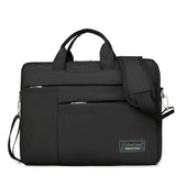 拉鍊式手提電腦包-尼龍多夾層筆電包