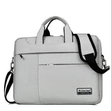 拉鍊式手提電腦包-尼龍多夾層筆電包
