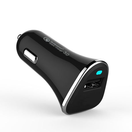 LED指示燈車用充電器QC3.0-USBx1
